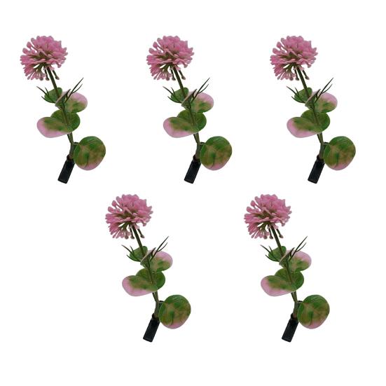 

5 шт. женские заколки для волос 3D цветочный декор противоскользящий дизайн шпильки для волос DIY обруч для волос легкий