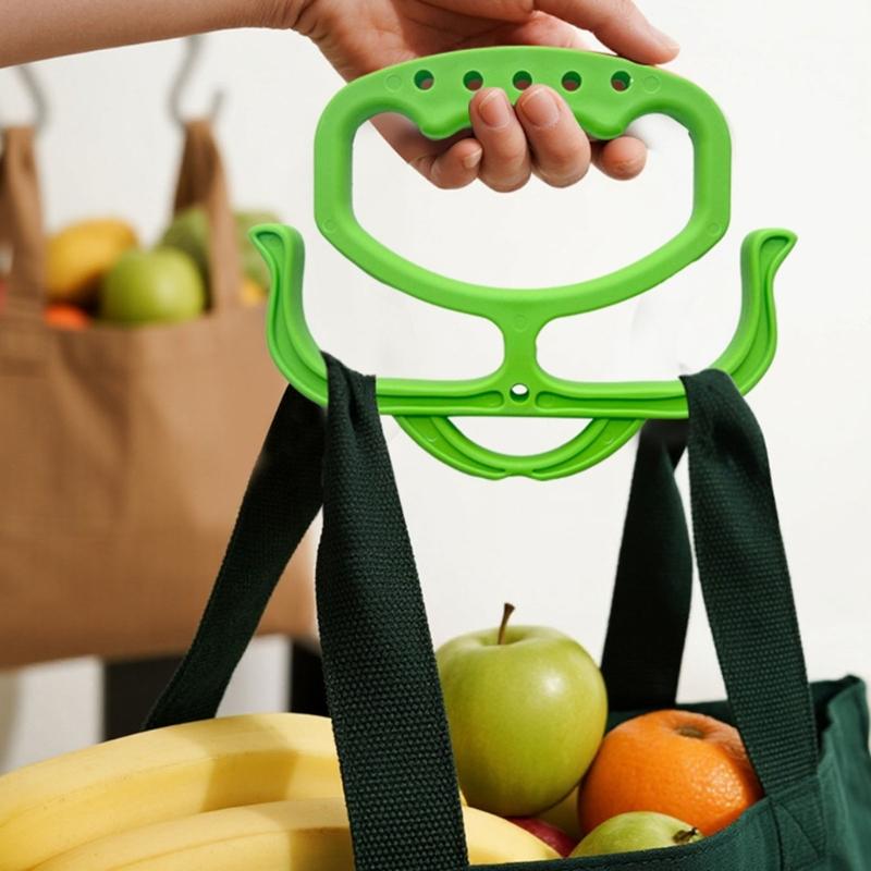 Plastic Grocery Bag Hanger With Quick Setups Designs For Shopping Carts Strollers Door