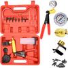 Hand Held Vacuum Pump Tester Brake Bleeder Kit Brake Clutch Fluid Bleeding Tool Set with Adapters for Motorcycle Automotive tool