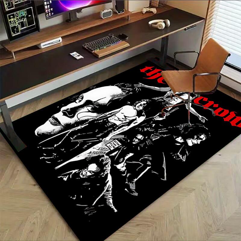 1pc crow the Carpet, Office Rug Outdoor Mat Home Decor Area Carpet Festival