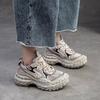 Summer New Breathable Mesh Platform Dad Shoes Fashion Casual Dirty Shoes Women Sneakers