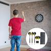 3 Stück Steel Tip Dart Professionelles Metall Dart Set mit Metallschäften und 3 Flights und Darttasche für Enthusiasten
