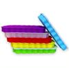 1PC Ice Cube Tray Silicone Flexible 37 Cubes Ice Trays Freezer with Lid for Chilled Drinks Whiskey Cocktails Kitchen Accessories
