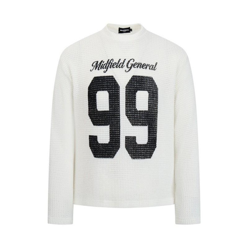 Mens Long Sleeve Graphic Tee Streetwear
