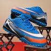 2025 new children's football shoes boys and students girls broken nails Velcro casual game sports shoes
