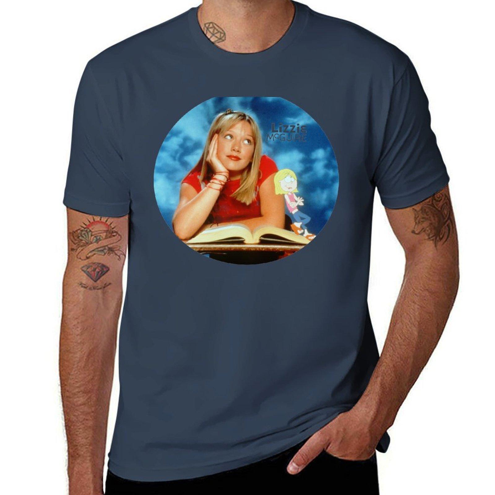 Lizzie Mcguire Circle Tshirt Construction Work Tee Shirt S
