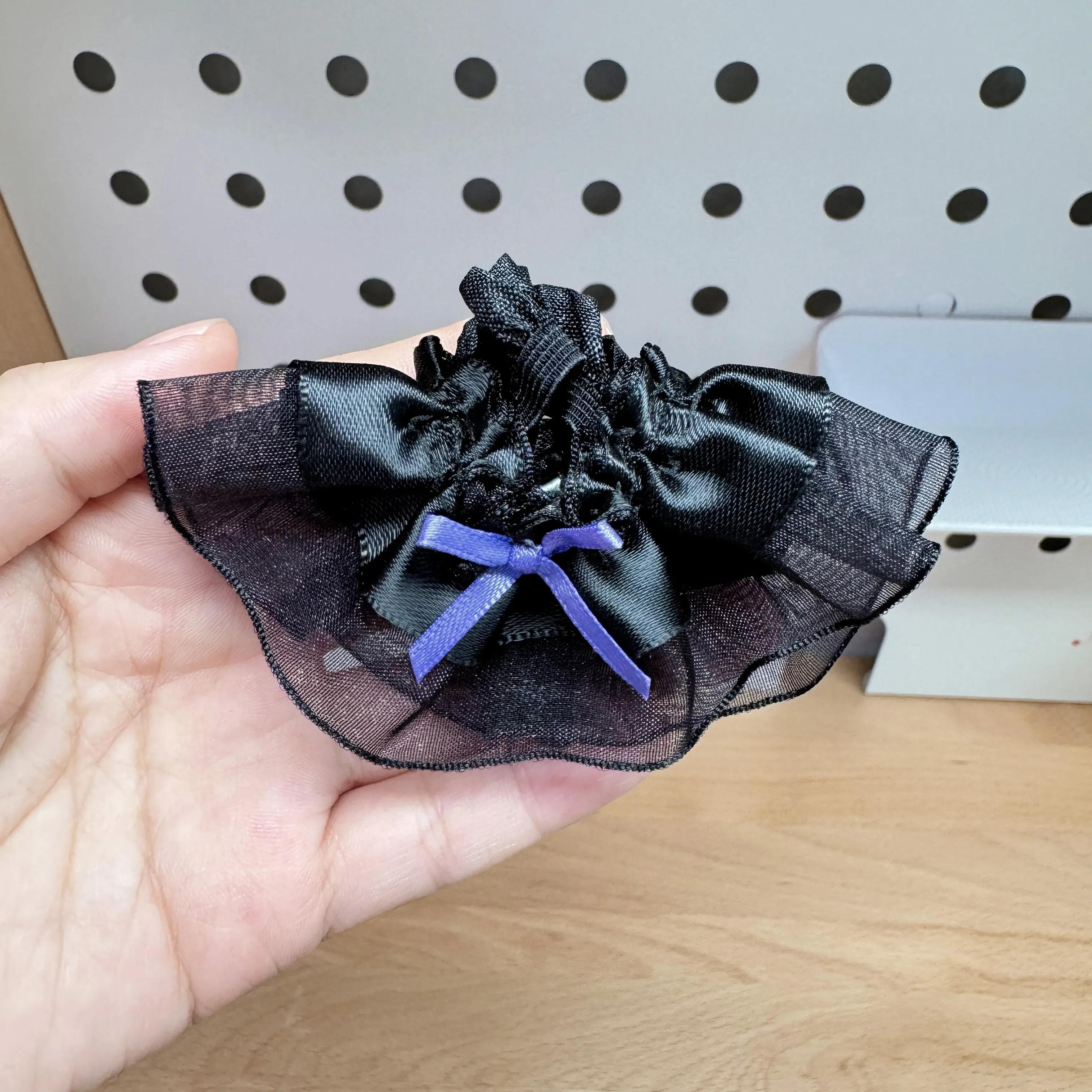 

Для помпонов кукольная одежда 1/12 кружевное платье принцесса юбка 10-15 см кукла из хлопка для labubu проволочная полоска палка DIY одежда аксессуары