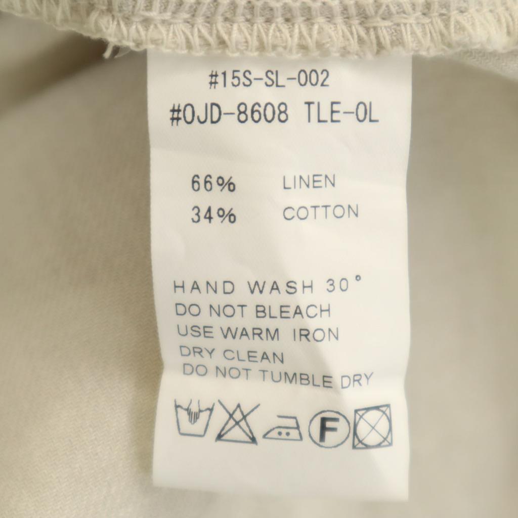 Danton Linen Blend Stainless collar coat 34 Gurege Women Used