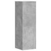 VidaXL Support pour plantes gris béton 33x33x100 cm bois d'ingénierie, support de fleurs, support de pot de plante, support 852954