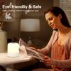 Touch Bedside Lamp LED Touch Bedside Lamp 3-Tone Light (Warm/White/Natural) with USB Charging, Soft Eye Protection, Portable Mini Night Light