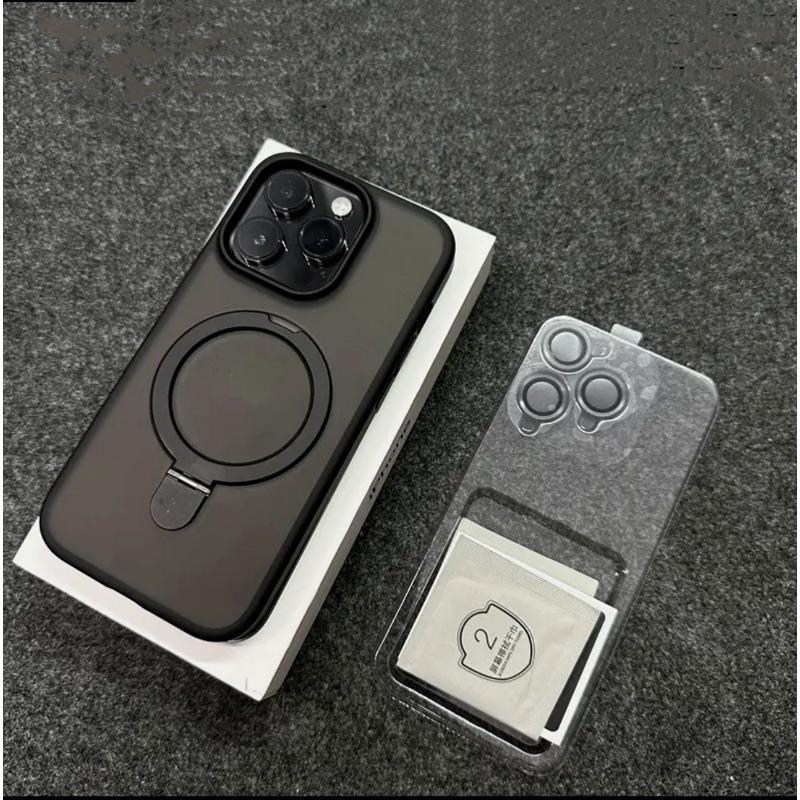 

Подходит для iPhone16pro Магнитный держатель Fulcrum Чехол для мобильного телефона Apple 16pro Защитный чехол с пленкой для объектива iPhone 16 PRO