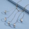 Fashion 2023 Metal Chain Bracelet Ring One-Piece Ring for Men and Women Hip Hop Punk Disco Dancing Ring Retro