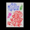 DIY Craft Flower Stencil Wall Painting Scrapbook Stamping Album Emboss Card Tool