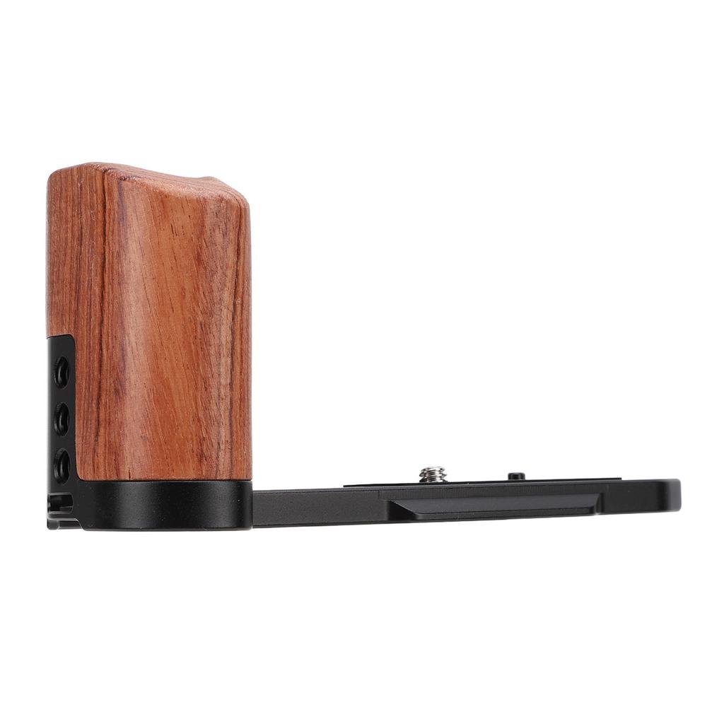 Vertical Quick Release Plate L Bracket Hand Grip Holder for Z F Camera with 1/4 Inch Screw Hole Black