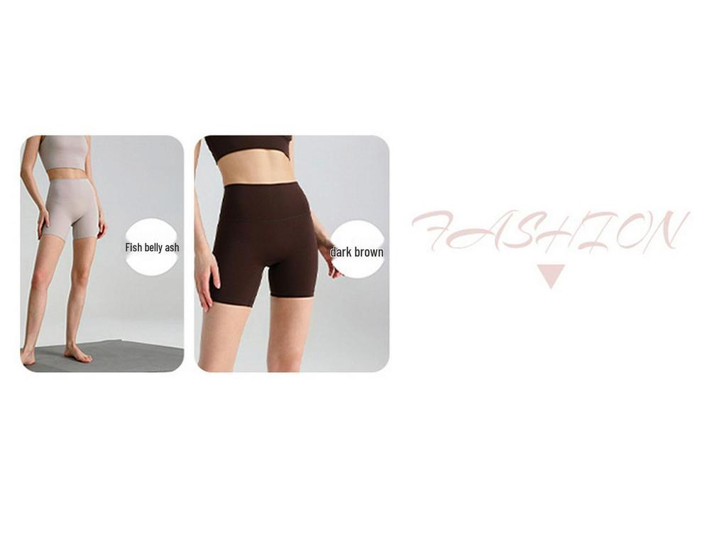 High-Waisted Butt-Lifting Yoga and Cycling Shorts for Women