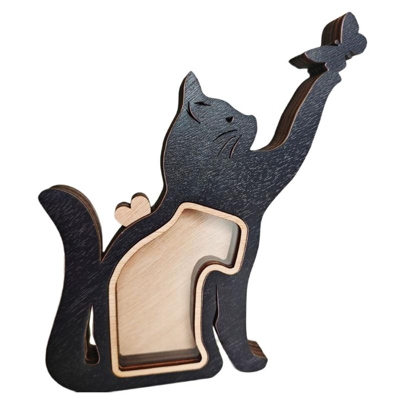 

Wood Pet Hair Keepsakes Box Dog Cats Sculpture For Customizable Pet Name Memorial Display Handmade Home Tabletop Decors