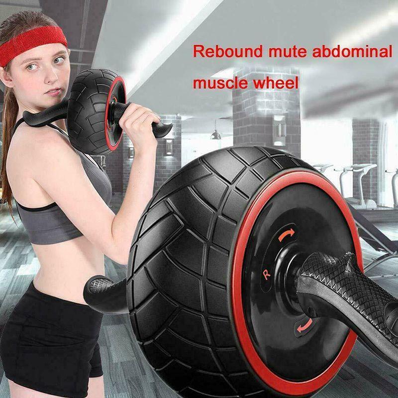 Ultra-wide Ab Roller Wheel For Enhanced Stability And Core Workout Training
