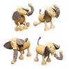 Giraffe Lion Simulation Animal Model Movable Joint Bendable Wild Animal Figure  Children Toys