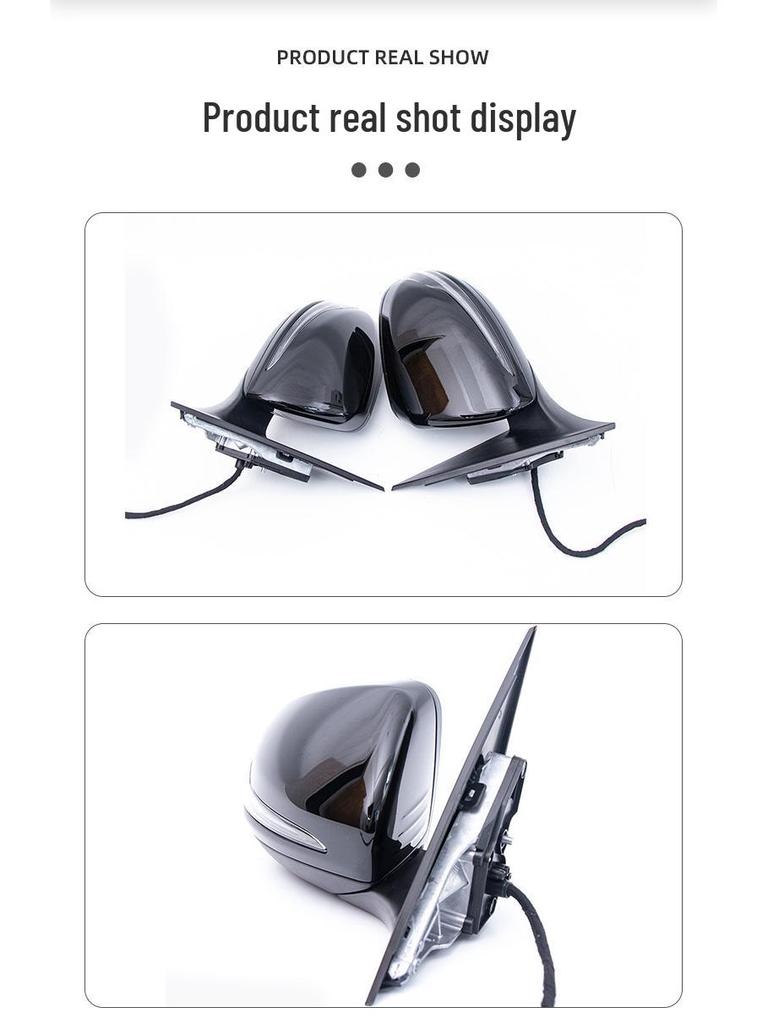 Ansamblu Oglindă Retrovizoare Mercedes-Benz GLB450: Reflector, Lentilă și Carcasă