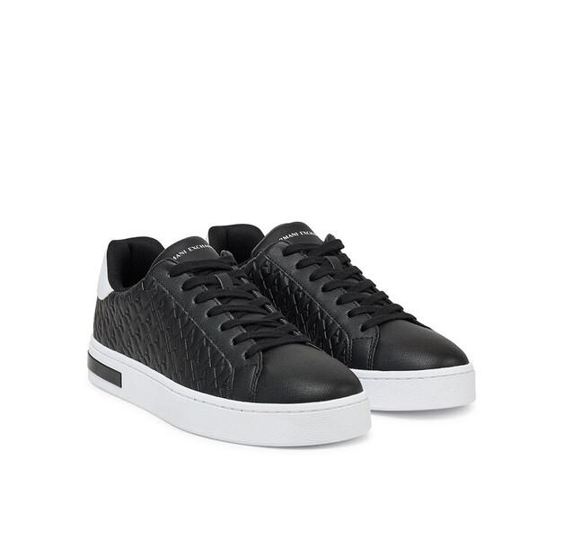 Мужские кроссовки Armani Exchange Xm000140 af11916 mc011 чёрные