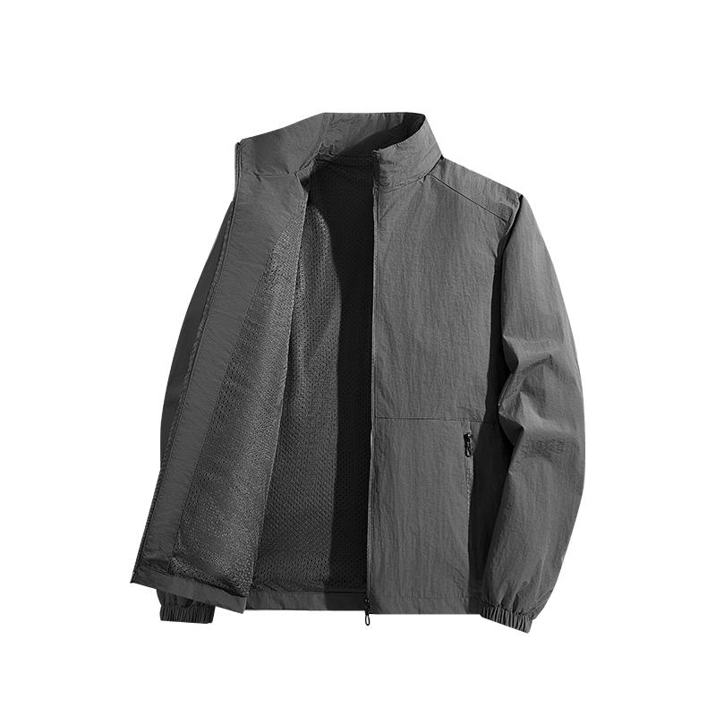 Men's Versatile Casual Jacket Spring And Autumn Standing Collar Jacket