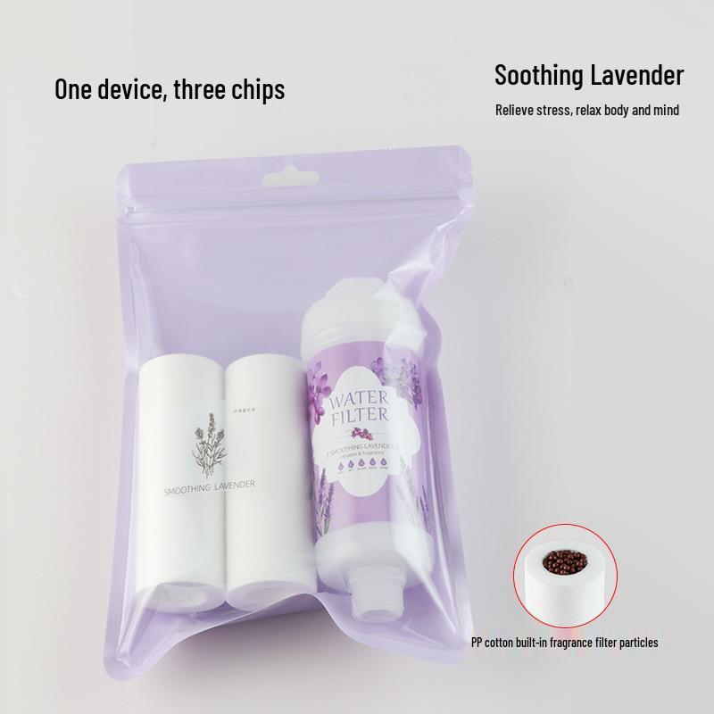 Multi-Use Fragrance Filter Set: Shower Head, Washing Machine, Toilet, Pre-filter with Replaceable PP Cotton Core