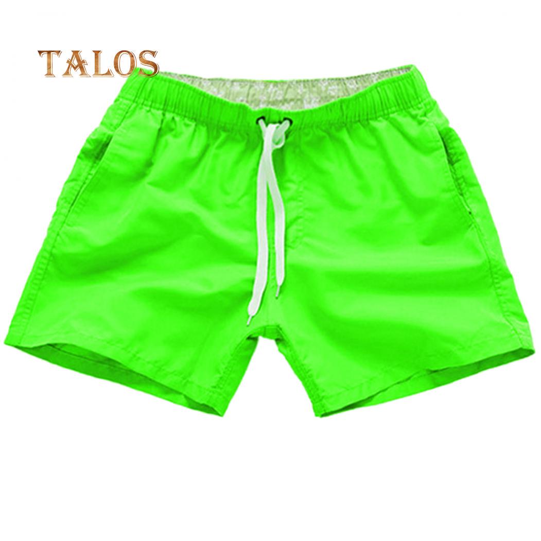 

Мужские летние пляжные шорты со шнурком M флуоресцентный зеленый