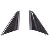 Real Carbon Fiber Decorative A Pillar Triangle Cover For 718 911 2012-2019 Car Parts Gloss Black
