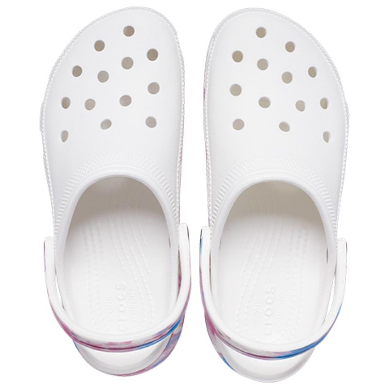 Crocs Classic Clog Platform Dream Clog 'White Purple' Women's