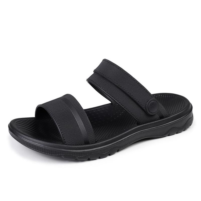 2024 Summer Men's Non-Slip Waterproof Sandals - Two-Way Wear Casual Beach Shoes