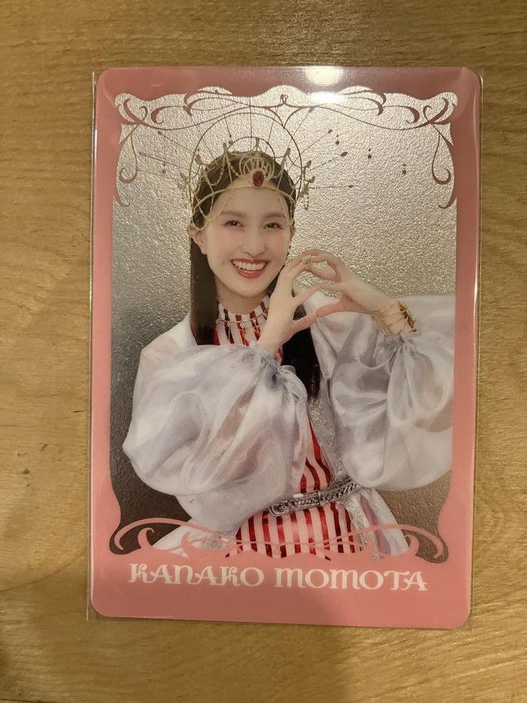 [USED] Momoclo Wafers Kanako Momota Kanako Cards 4 Pieces