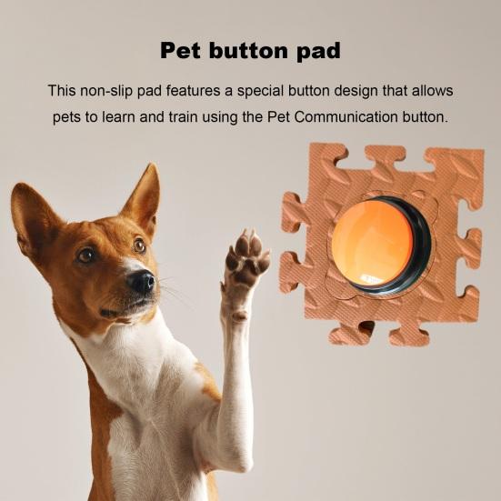 Pet Button Pad Anti-Slip Pet Communication Mat Innovative Innovative Pet Play Floor