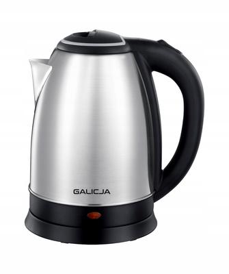 Electric Kettle Silver-black Stainless Steel 1500W 1.8L