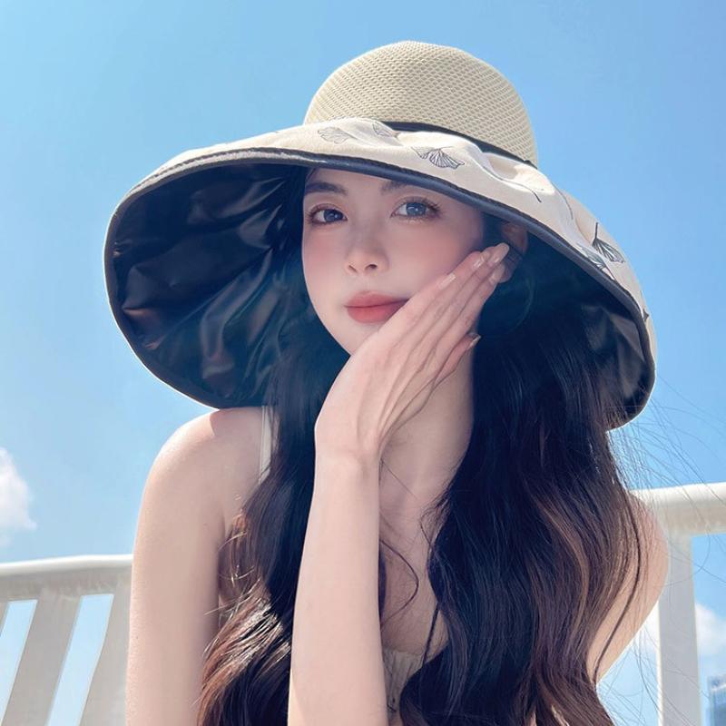 Foldable Bucket Hat UV Protection Summer Beach Sun Hat