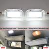 2PCS LED Luggage Trunk Light For Benz W164 X164 W169 A45 C197 W204 W212 W216 W245 W463 No Error Courtesy Footwell Door Lamp
