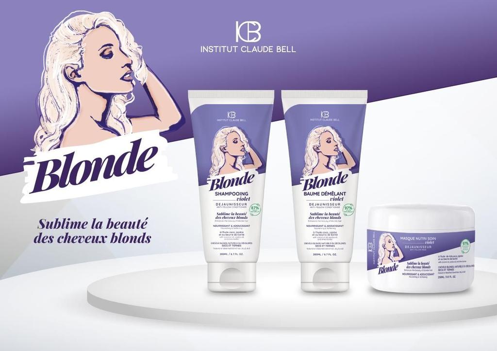 Blonde Shampoo Violet Nourishing and Softening Dejauner