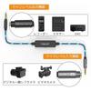 Cubilux 3.5mm TRS Line To Microphone Attenuator Cable, 3-Stage (-10dB/-20dB/-30dB) Stereo Audio Adapter Cord for DSLR Cameras and Camcorders, 30cm