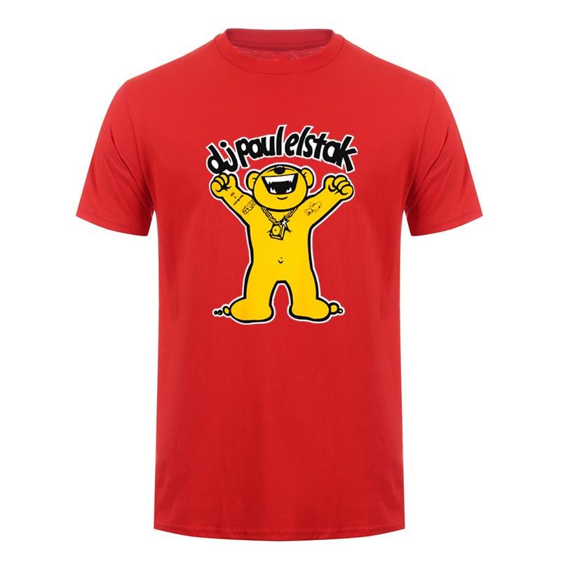 Summer Men's and Women's Pure Cotton Short-sleeved T-shirts Bear Pattern Tops Parent-child Clothes Couple Clothes