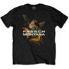 French Montana Butterfly T-Shirt Black New Unisex T-Shirt