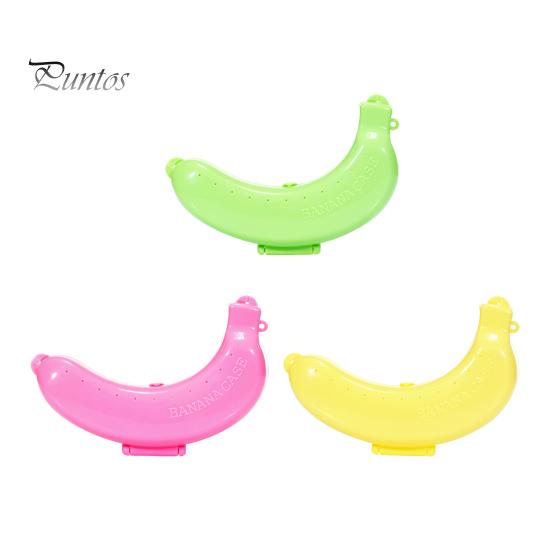 

3 шт. Чехол для банана, пищевой, без БФА, легко моется, многоразовый, портативный, защитный контейнер для банана разноцветный