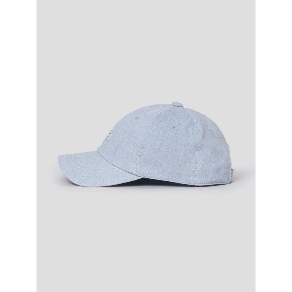 Saendeusaundeu (Unisex) Small Logo Cap Light Blue