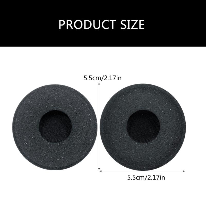 Soft and Elastic Earphone Ear Pads Cushions for GN2000 BIZ 2300 Headphone Ear Cushions Improve Sound Quality and Comfort