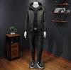 European Style Men's Spring/Autumn 2025 Trendy Casual Hooded Jacket