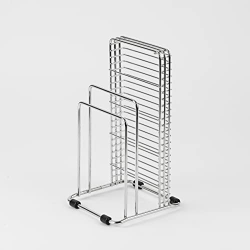Pearl Metal Knife/Cutting Board Stand Stainless Steel At Aqua HB-3945