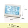 ADESSO Alarm Clock, Pastel Colors, Radio-Controlled, Temperature, Humidity, Date Display, Blue, AX-400BL