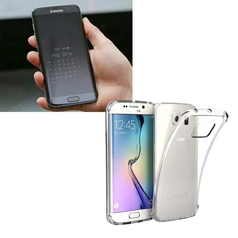 Dekk Fullt Herdet Glass Skjermbeskytter For Galaxy S7 Edge Holdbar