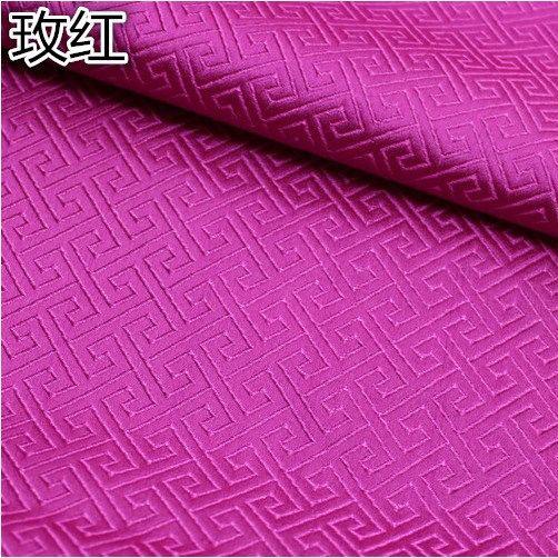 Brocade Jacquard Fabrics Smooth for Women Clothing Doll Hanfu Handmade Diy Pillowcase Sewing Packaging Cloth 50/100/150/200*75cm