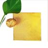 100PCS Gold-Color Tin Foil Wrapper Paper for DIY Chocolate and Sweets Candy Bar Packaging Wedding Gift Wrapping Paper Sheets