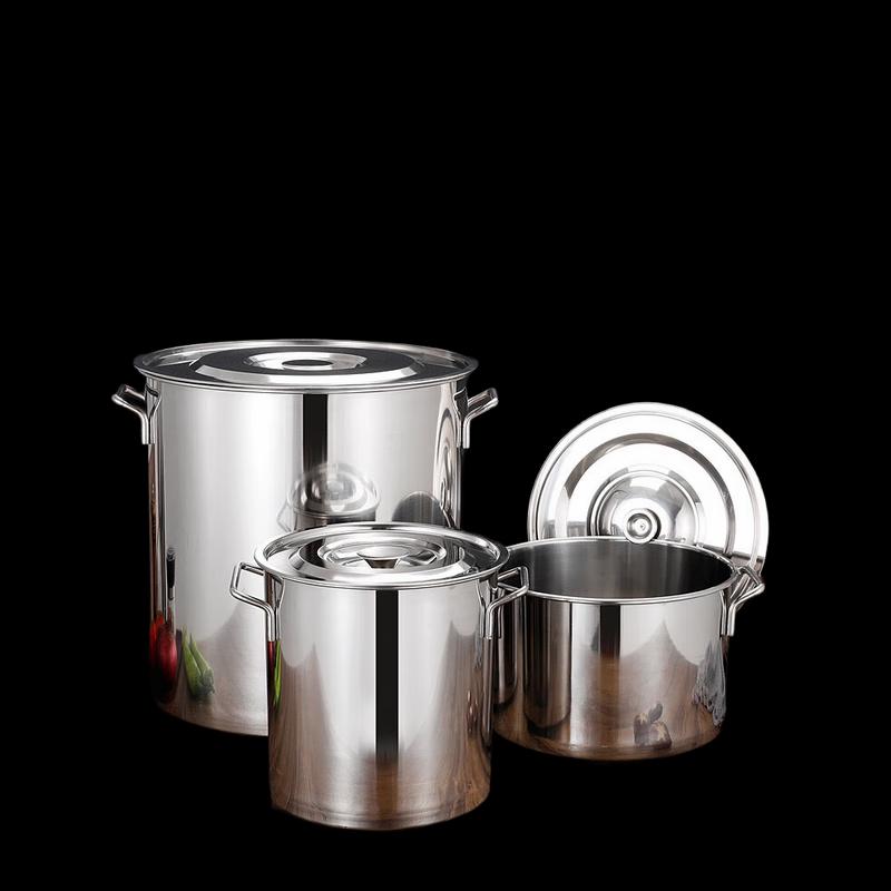 NHZHIW 30L Stainless Steel Multi-purpose Pot with Lid