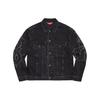Shibori Denim Trucker Jacket 'Black White' Men's SUP-SS23-014